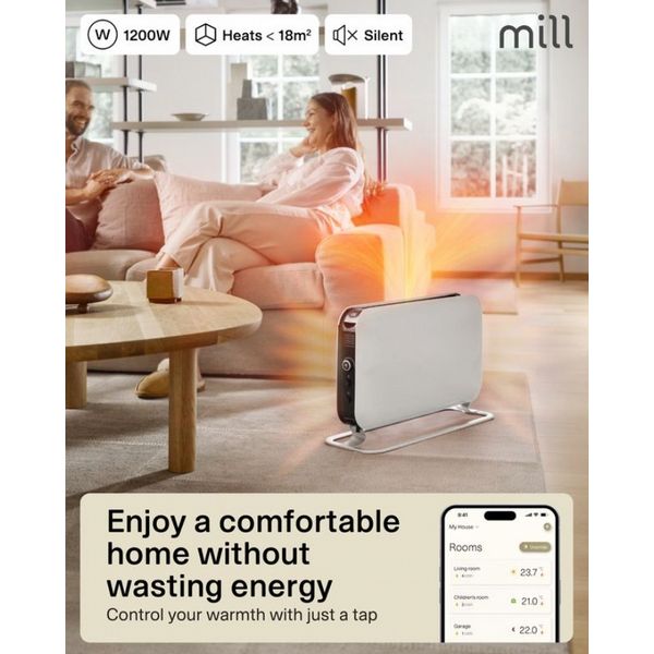 Mill WiFi Portable Heater 1200W