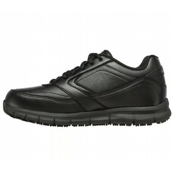 Skechers Nampa Wyola LACE Womens Occupational Shoe Black